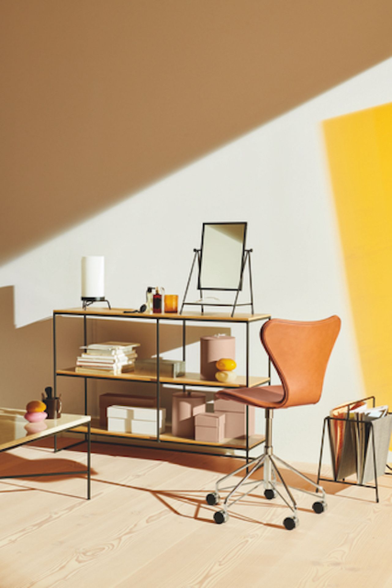 Table Mirror Tischspiegel Fritz Hansen EINZELSTÜCK