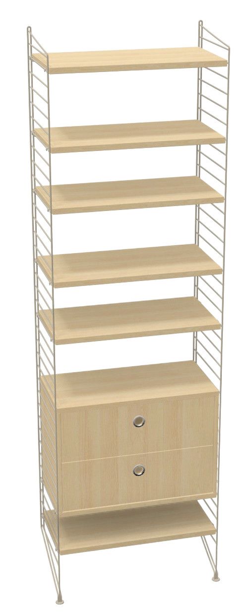 Wohnzimmer KONFIGURATIONEN L7 String Furniture