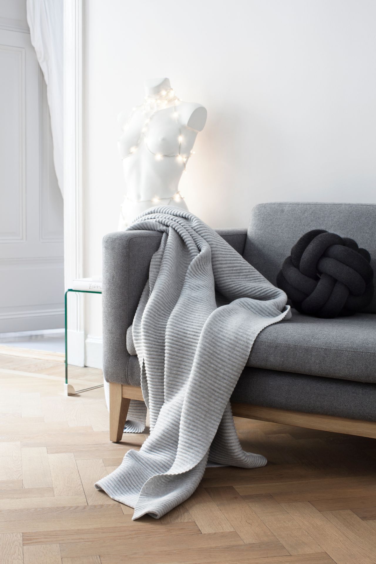 Pleece Throw Decke Design House Stockholm EINZELSTÜCK