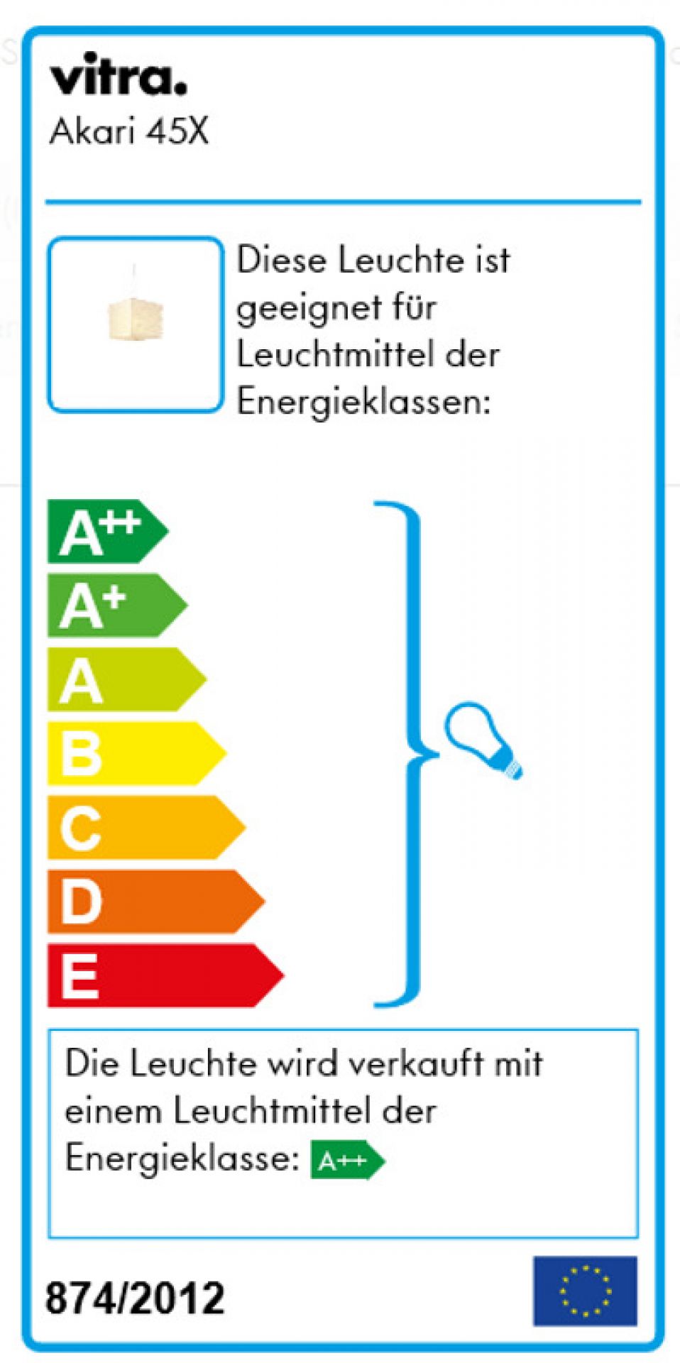 Akari 45X Leuchte Vitra