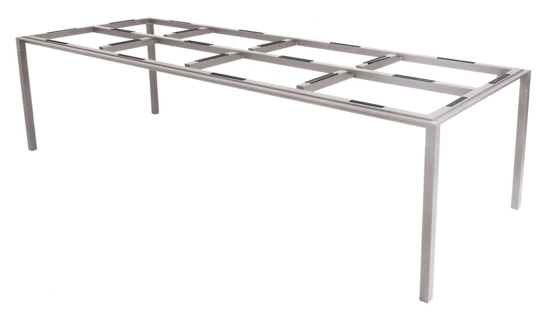 Pure Outdoor Esstisch groß B 280 x T 100 x H 73 cm Gestell Taupe betongrau Platte Cane-Line