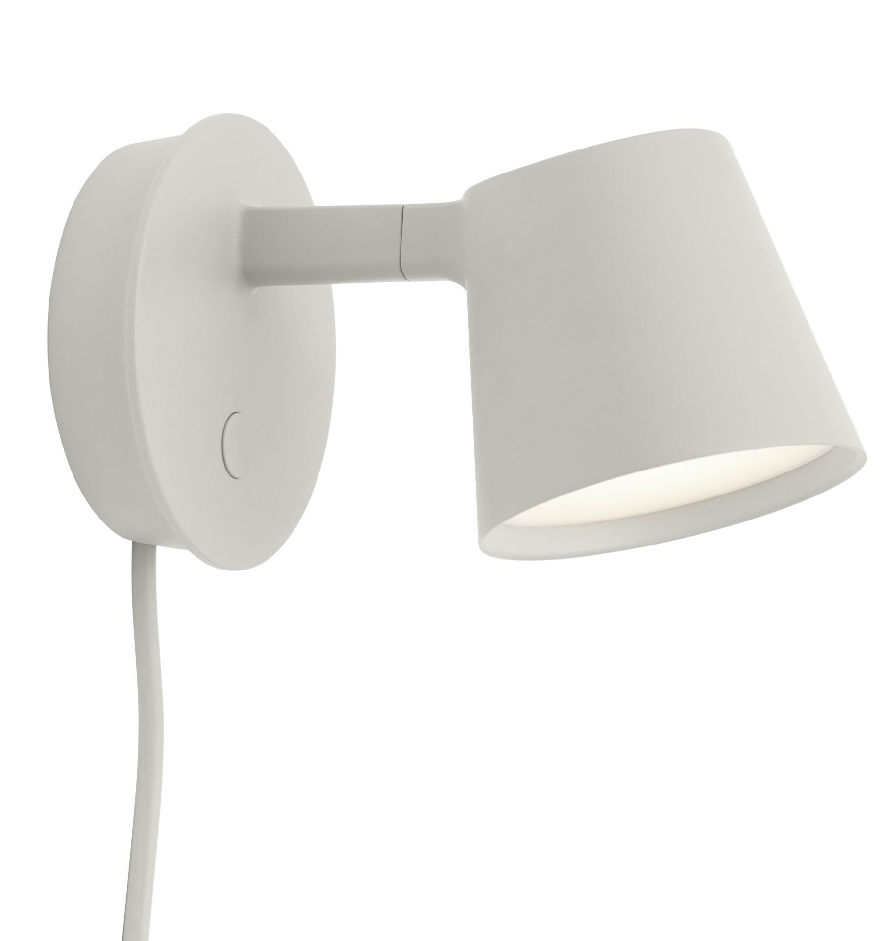 Tip Wall Lamp Wandleuchte Muuto Grau