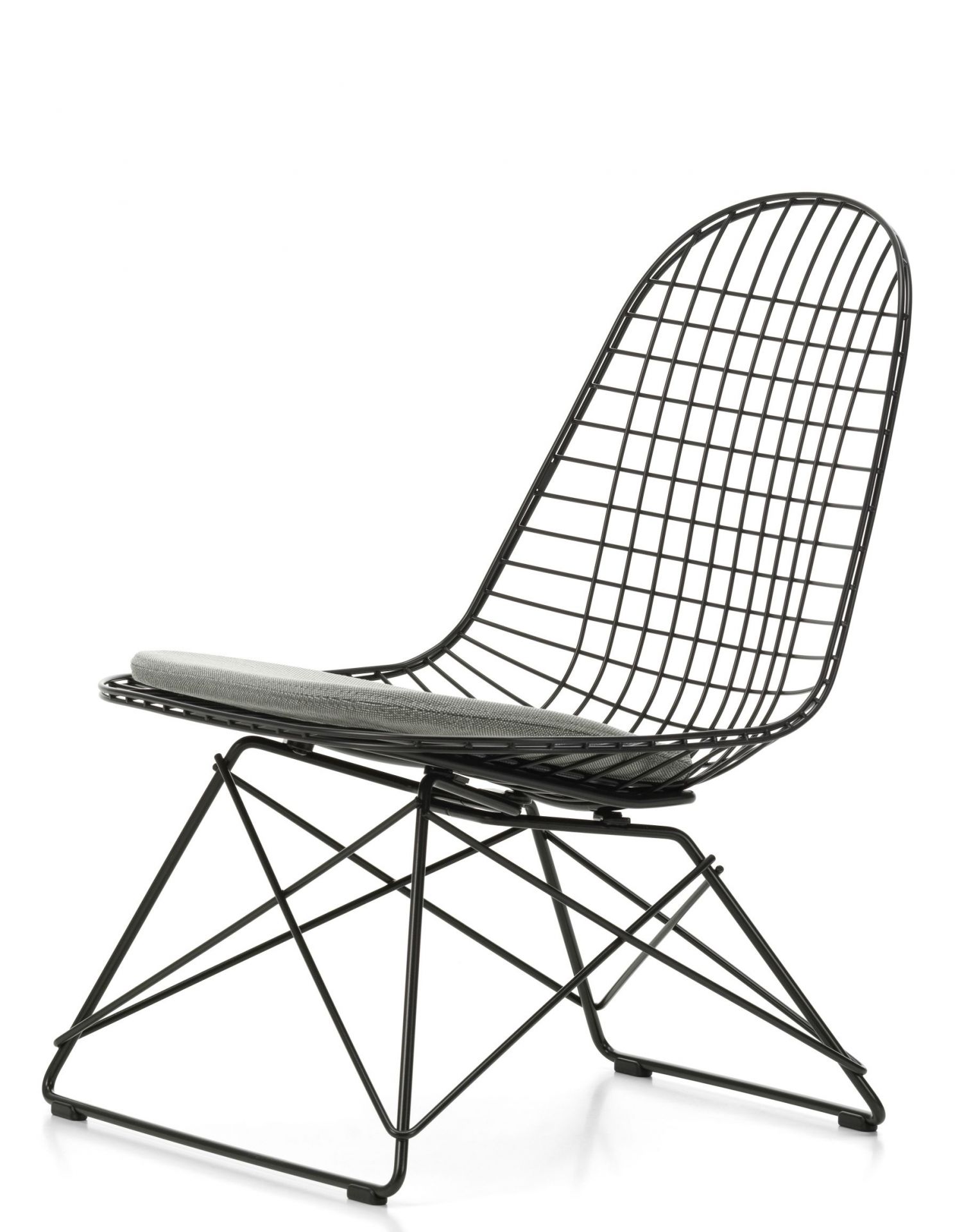 LKR-5 Wire Chair Stuhl mit Sitzkissen Vitra