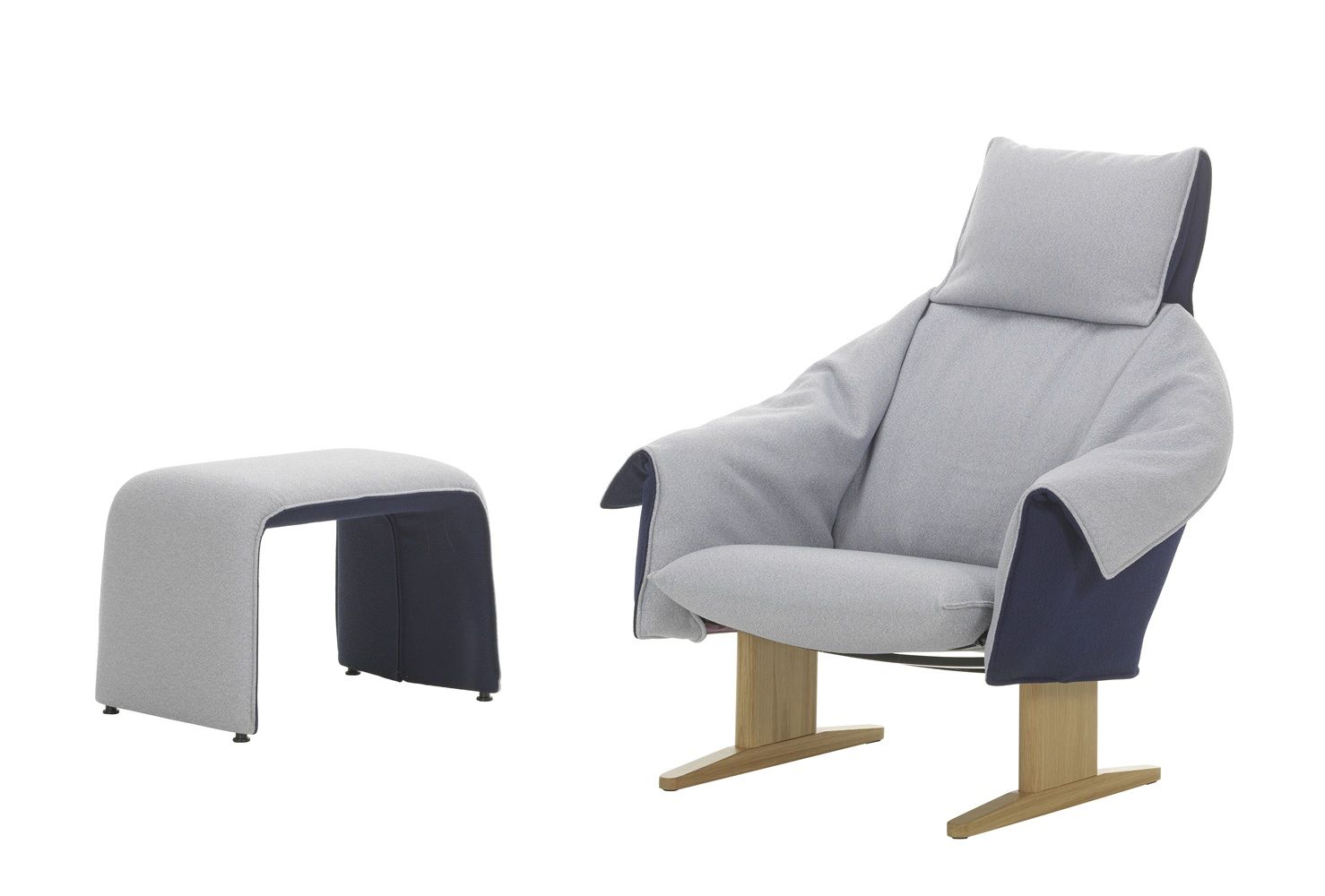 Bascule Highback Sessel mit Bank Vitra
