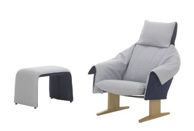 Bascule Highback Sessel mit Bank Vitra
