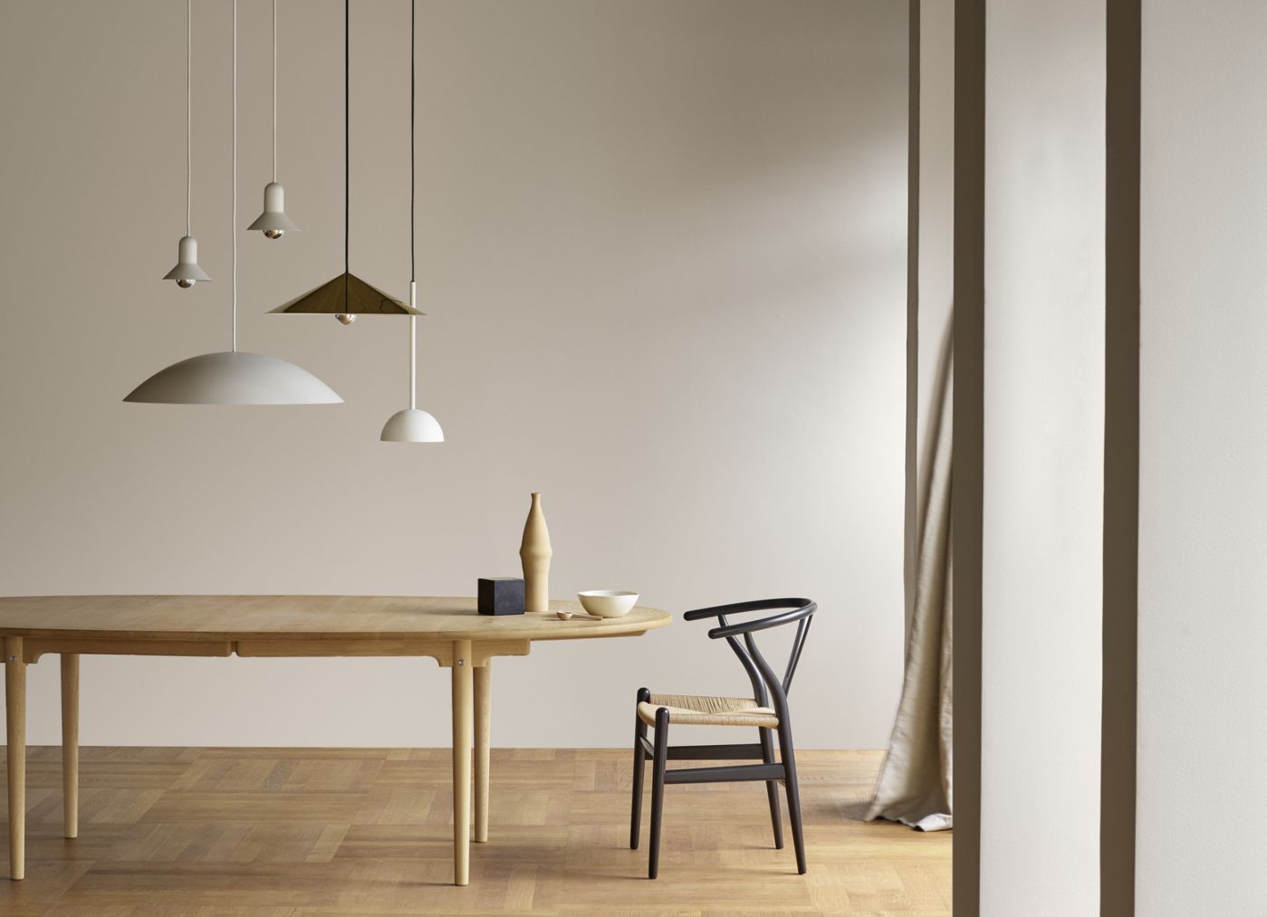 BT1041 Calot Pendelleuchte schwarz Carl Hansen & Søn