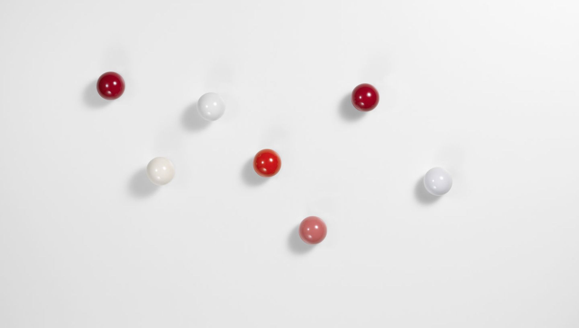 Coat Dots Garderobenhaken 3er-Set Vitra
