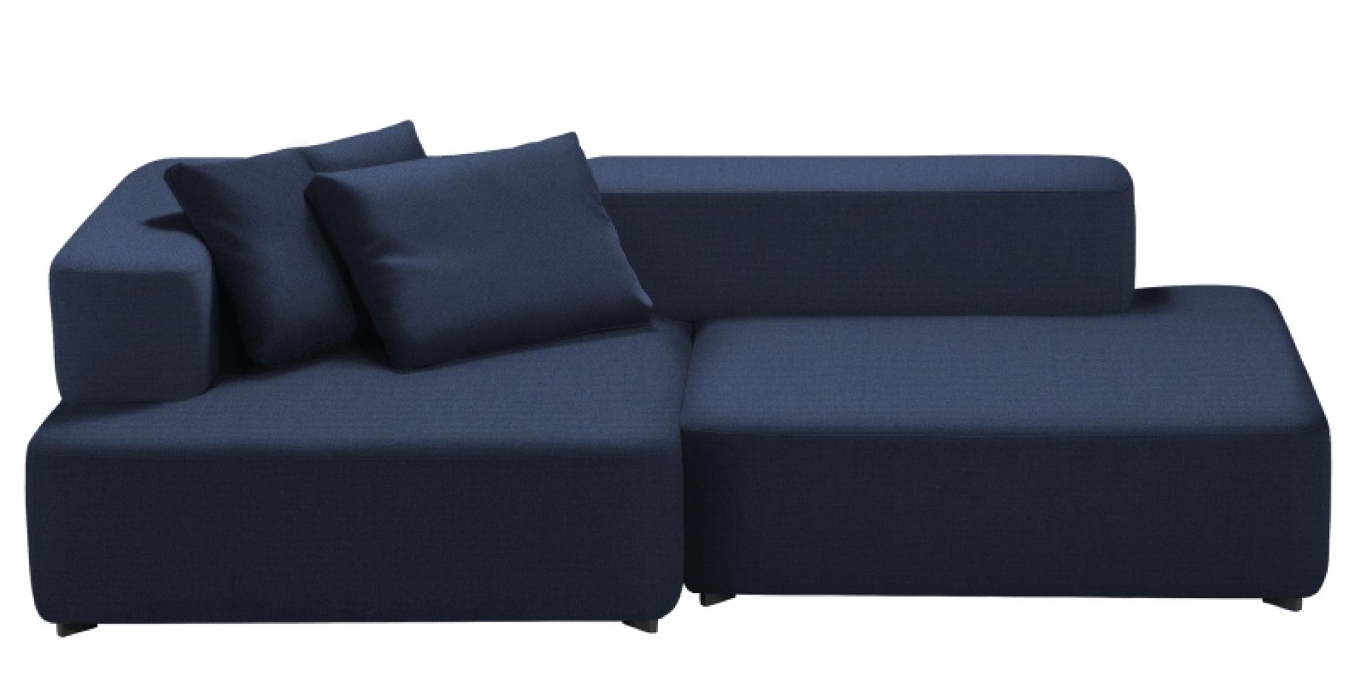 Alphabet 2-Sitzer Sofa Armlehne Links Fritz Hansen