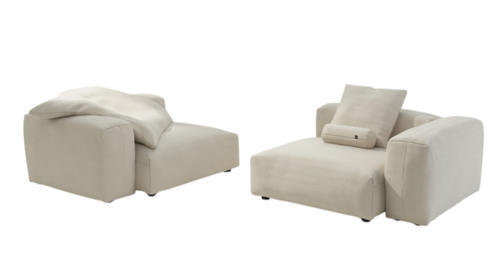 Sofa Set 02 Medium Outdoor 2,5-Sitzer vetsak