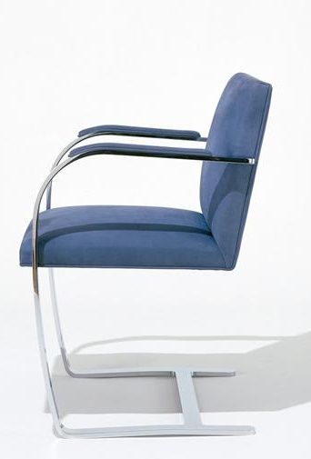 Brno Tubular Stuhl Flachstahl Knoll International