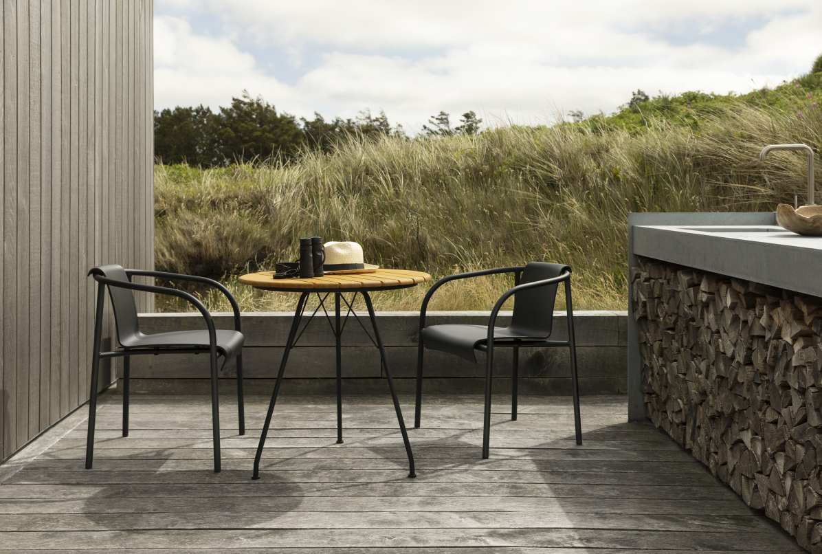 Nami Armrest Dining Chair Armlehnen Stuhl Outdoor Houe