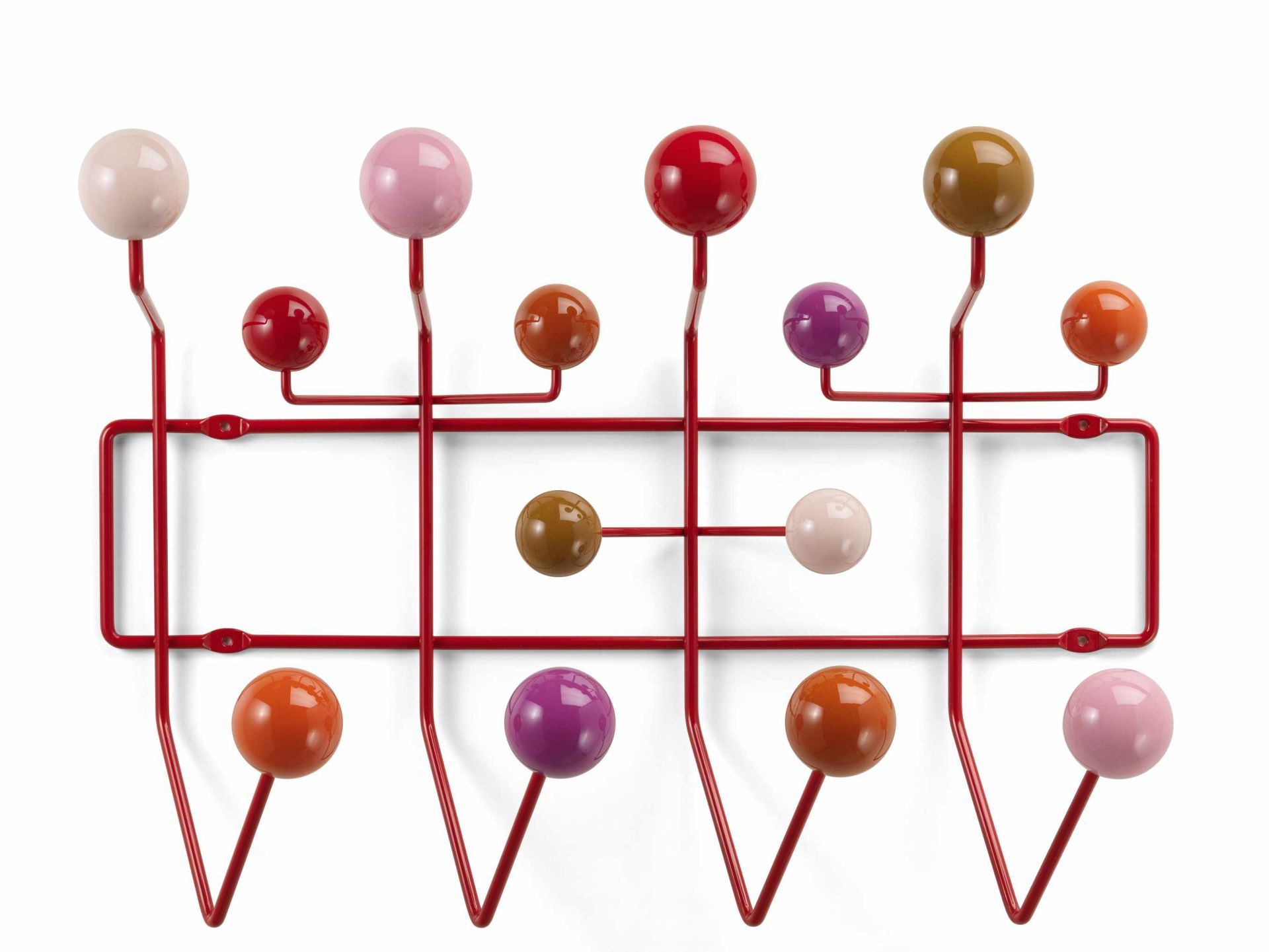 Eames Hang it all Garderobe Warm Vitra NEUE VERSION 
