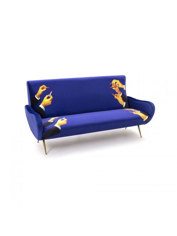 Toiletpaper 3-Sitzer-Sofa Seletti 