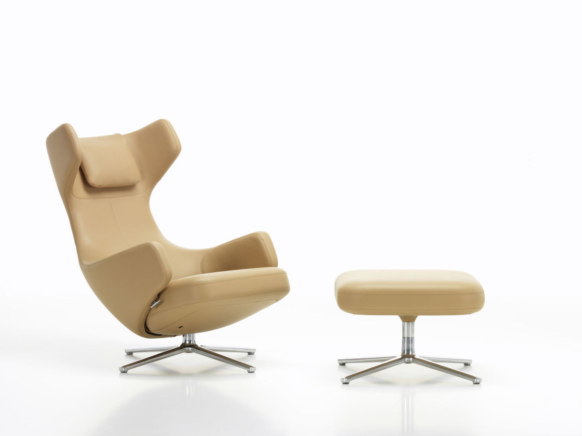 Grand Repos Sessel + Ottoman Vitra