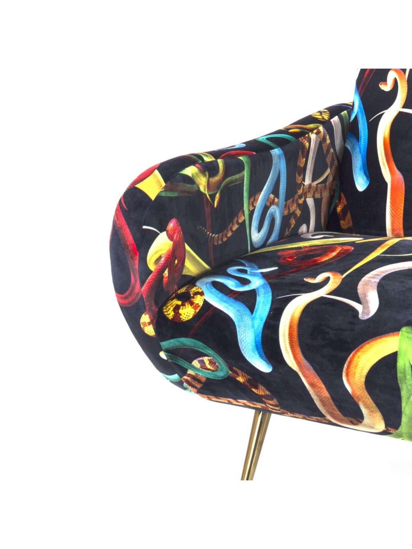 Toiletpaper 3-Sitzer-Sofa Snakes Seletti 