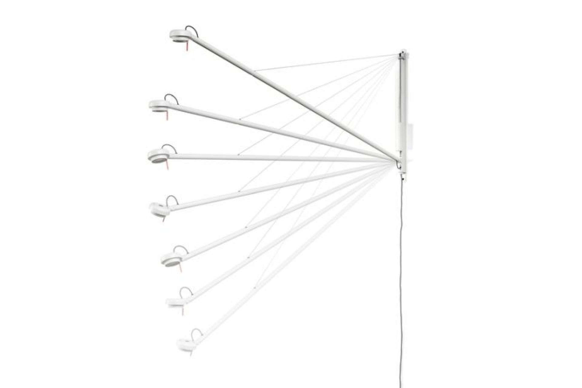 Fifty-Fifty Wall Lamp Wandleuchte cream weiß Hay 