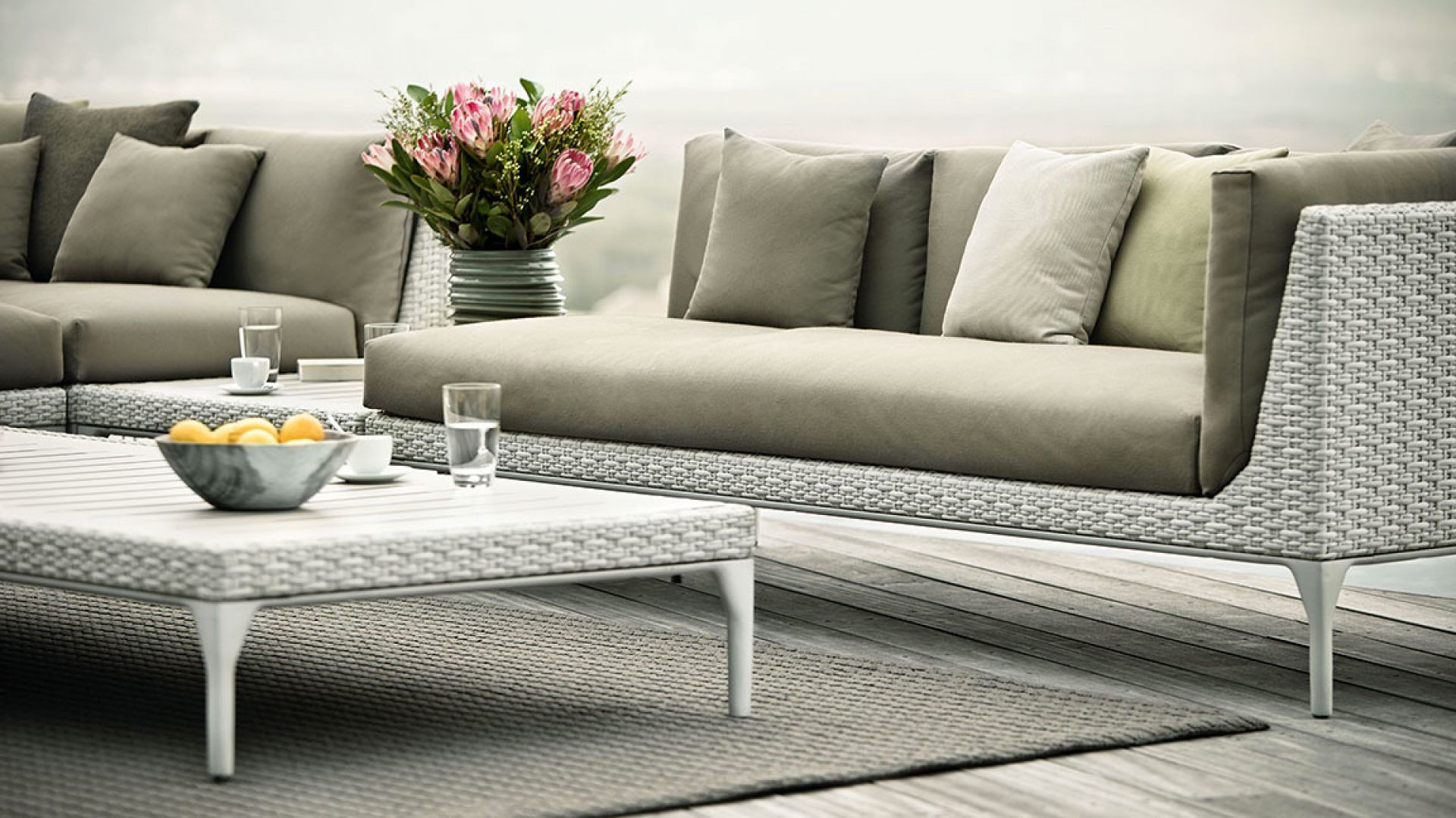 Mu Sofa XXL Modul links Dedon