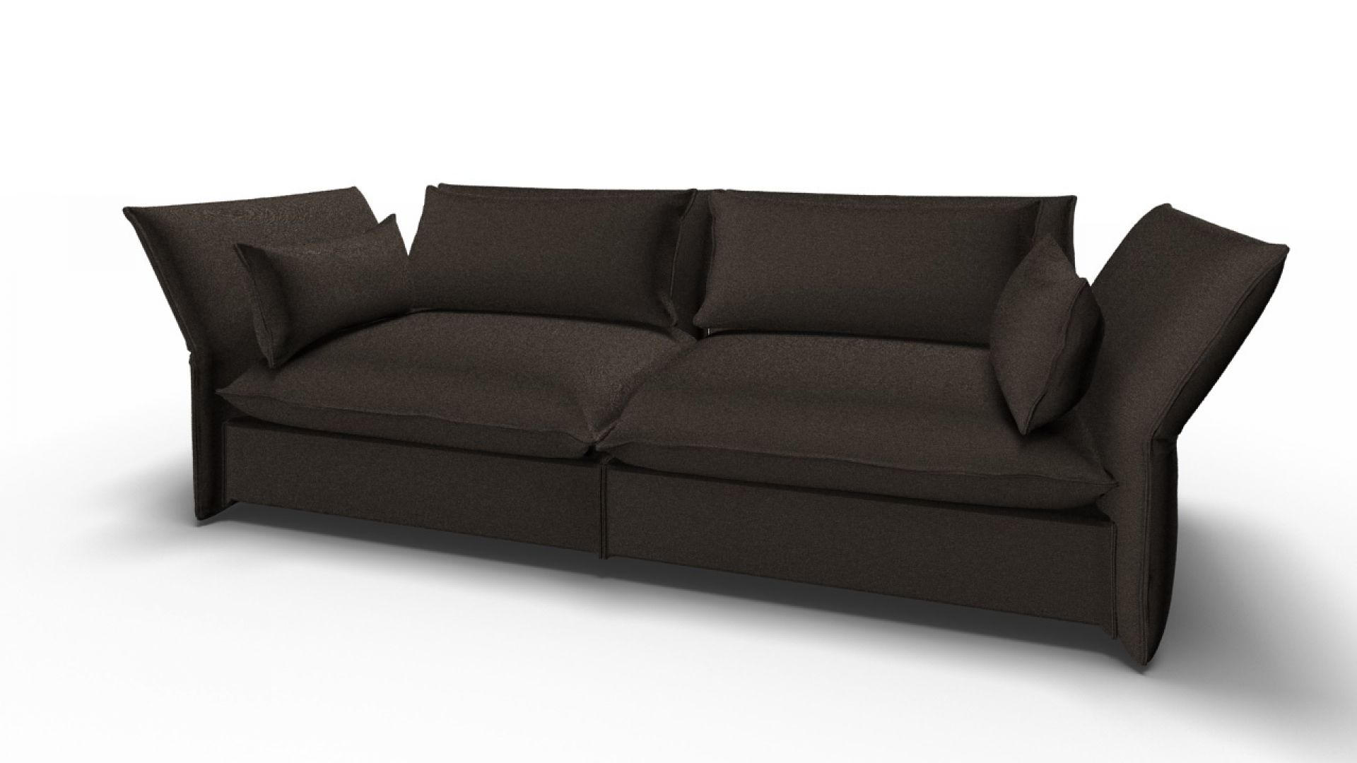 Mariposa 3-Sitzer Sofa Muskat Vitra