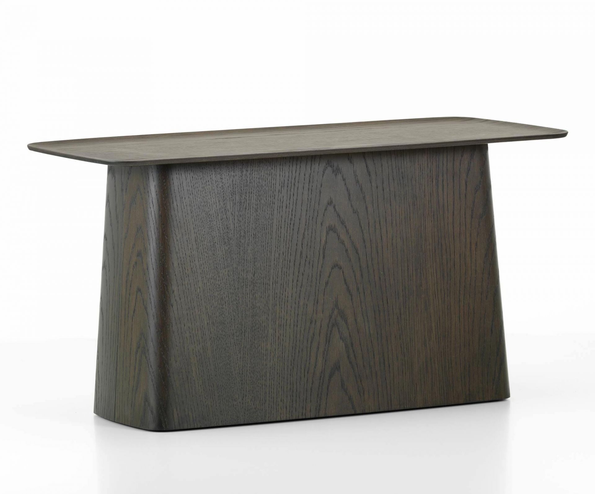 Wooden Side Table Beistelltisch Eiche groß Vitra