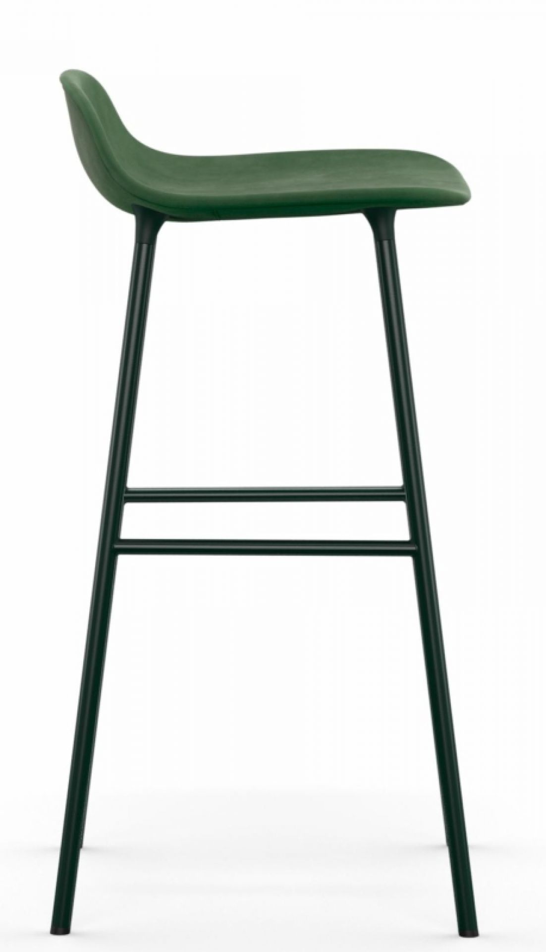 Form Barstool Barhocker H 75 cm Stahl Gepolstert Normann Copenhagen