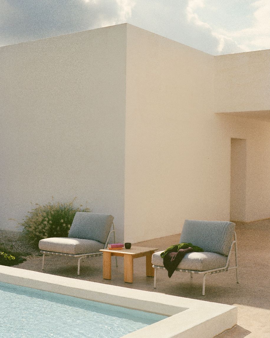 Assemble Coffee Table Couchtisch 55x55 cm Teak Outdoor Muuto 