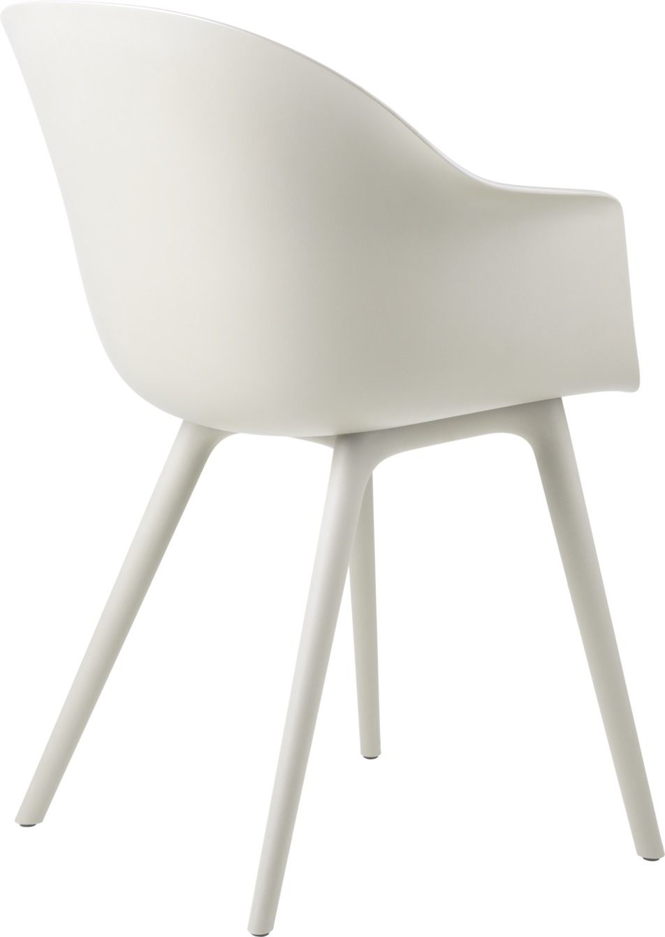 Bat Chair Esszimmerstuhl Outdoor Alabaster White Gubi