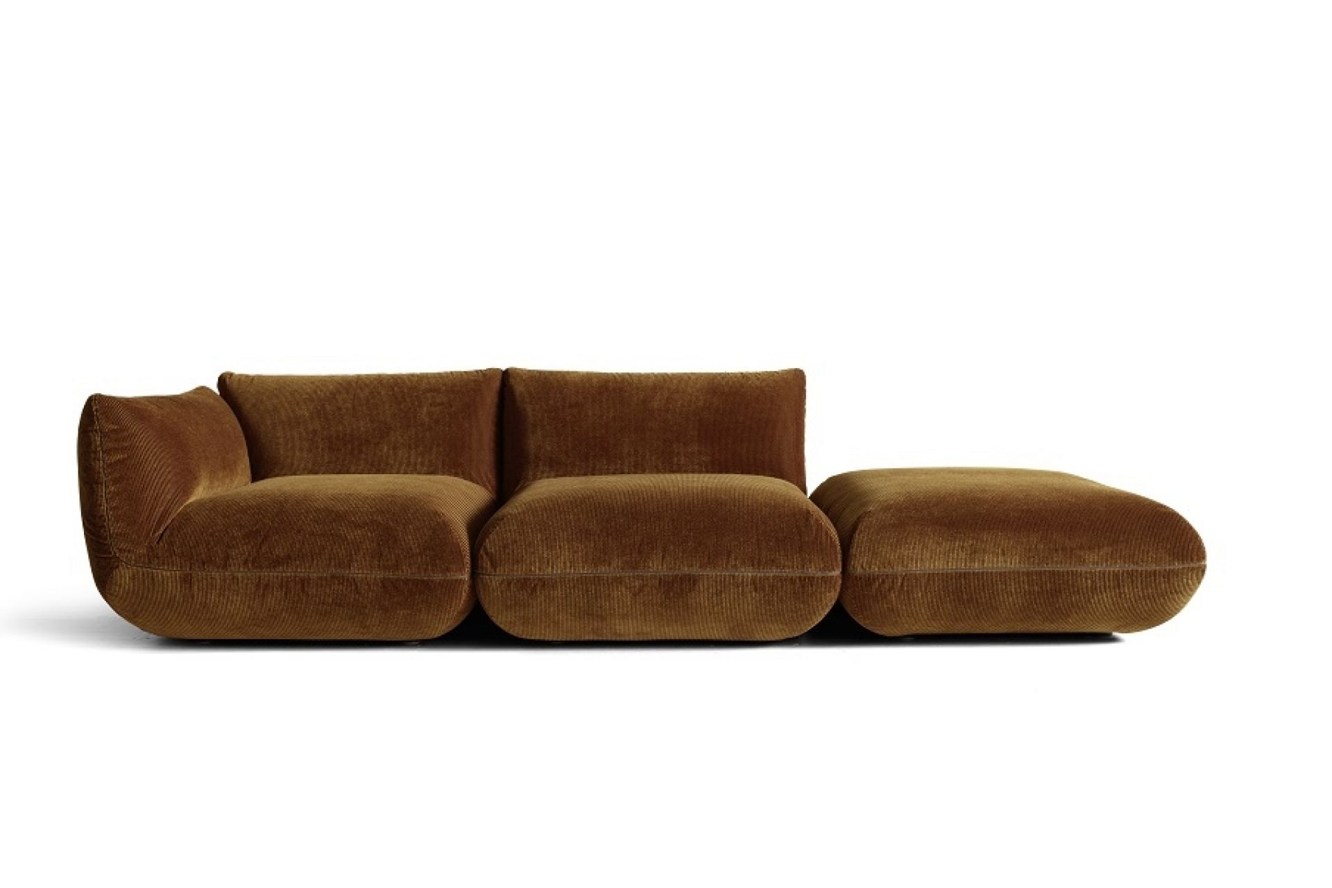 Jalis21 Sofa Stoff Cord Bernstein Cor
