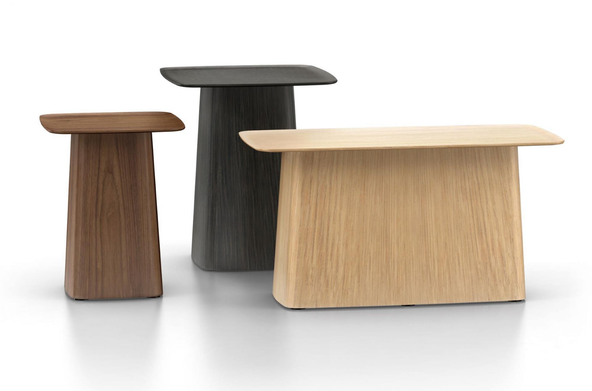Wooden Side Table Beistelltisch Walnuss mittel Vitra