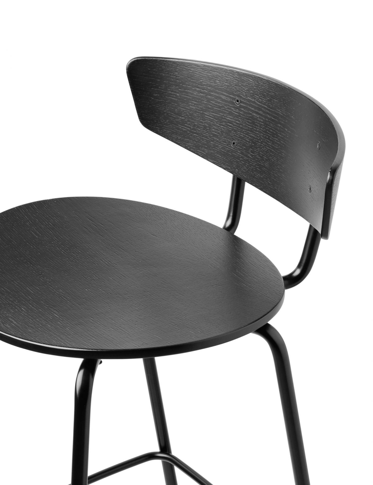 Herman Barstuhl Schwarz Ferm Living