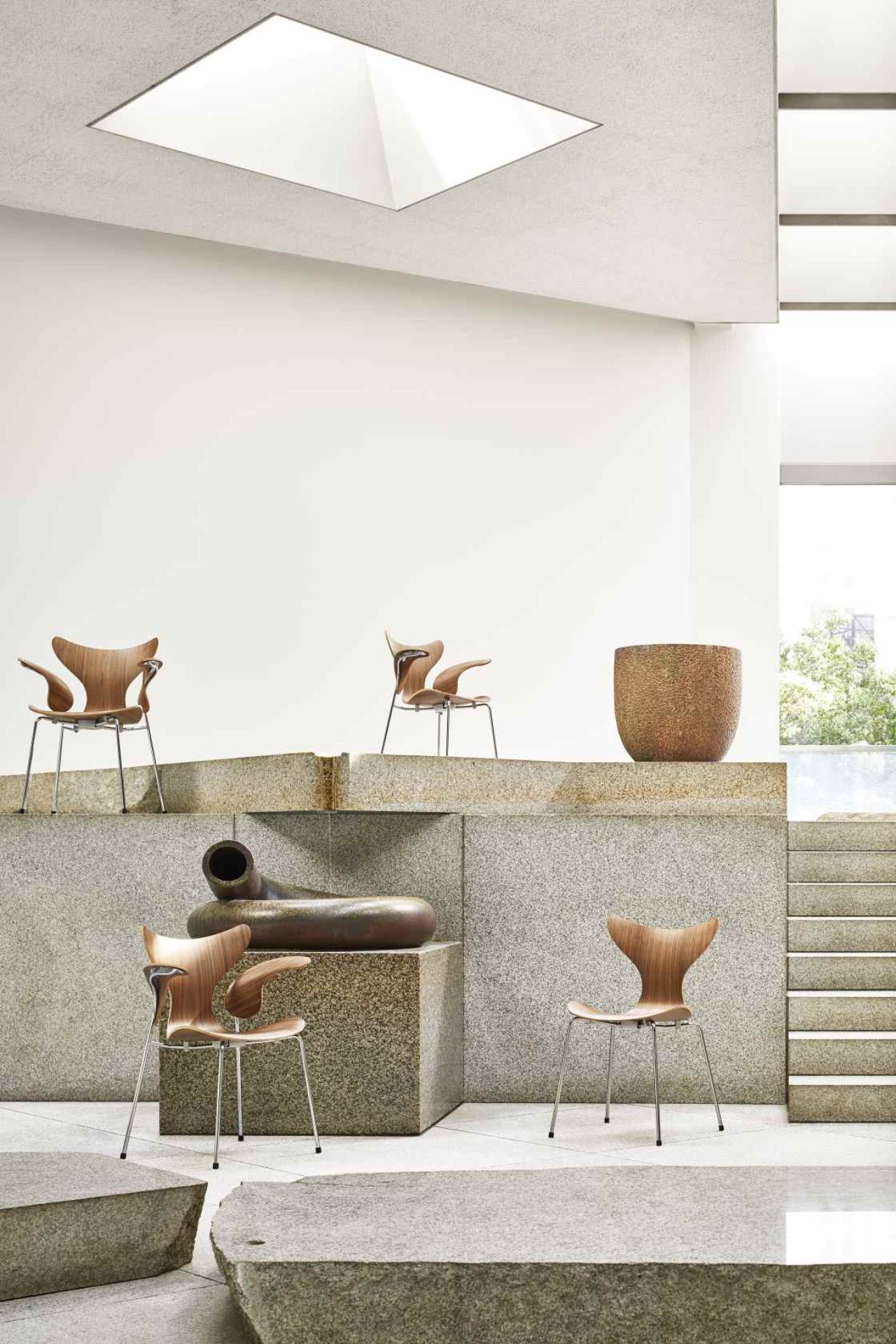 Lily Armlehnenstuhl 3208 Fritz Hansen