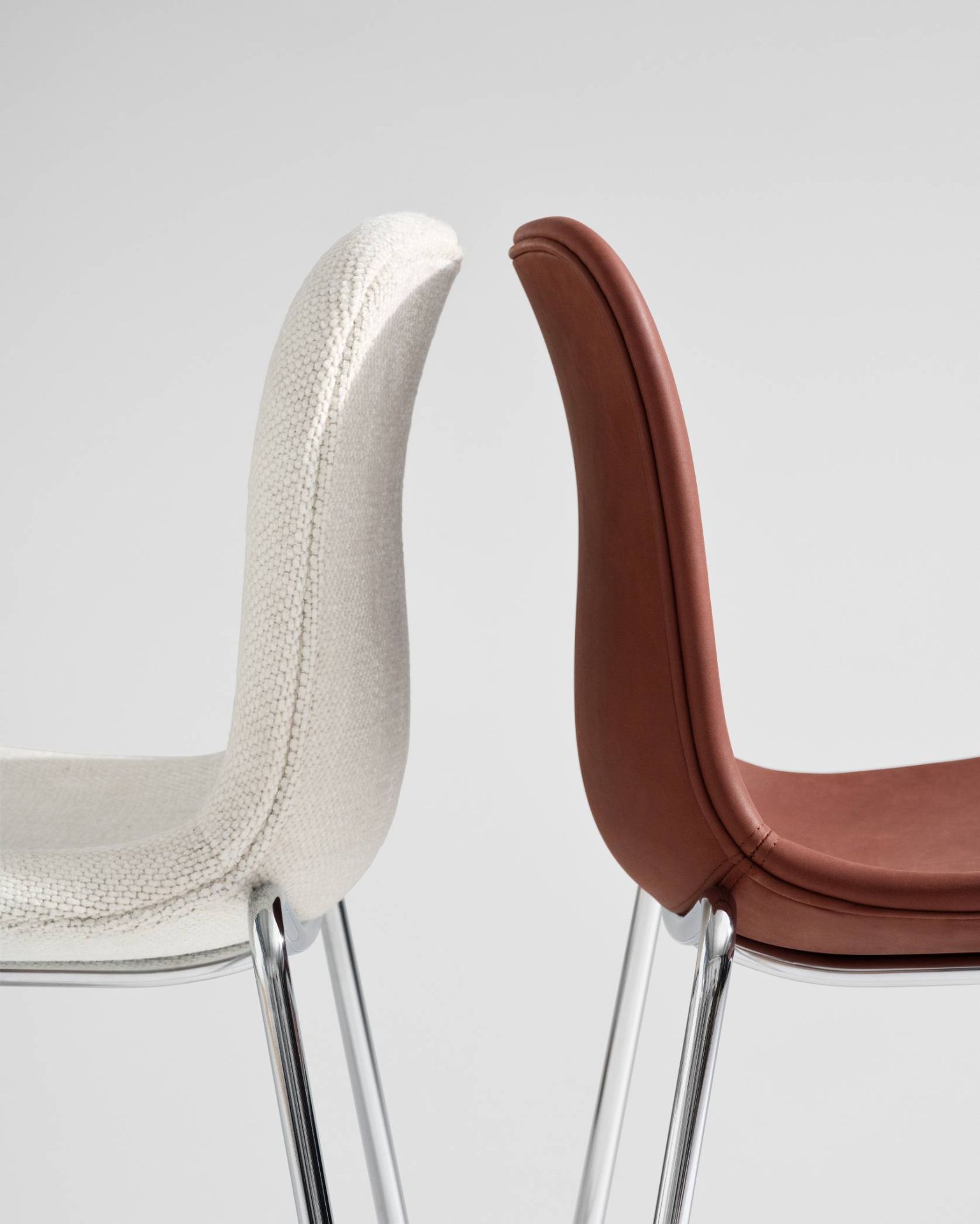 Langue Stack Chair Stuhl Vollgepolstert NORR11 