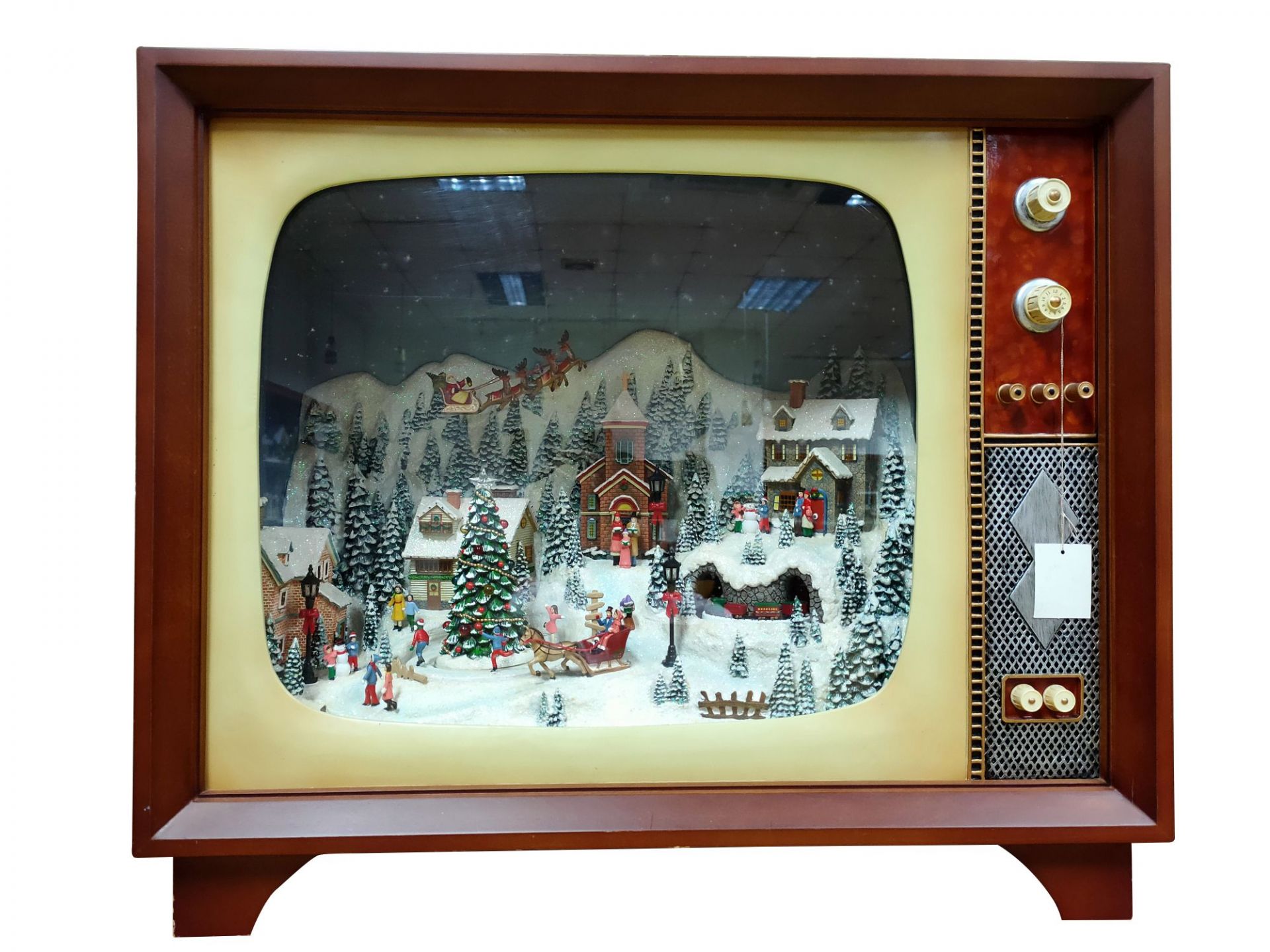 Weihnachtsdeko TV big mountain/village Timstor
