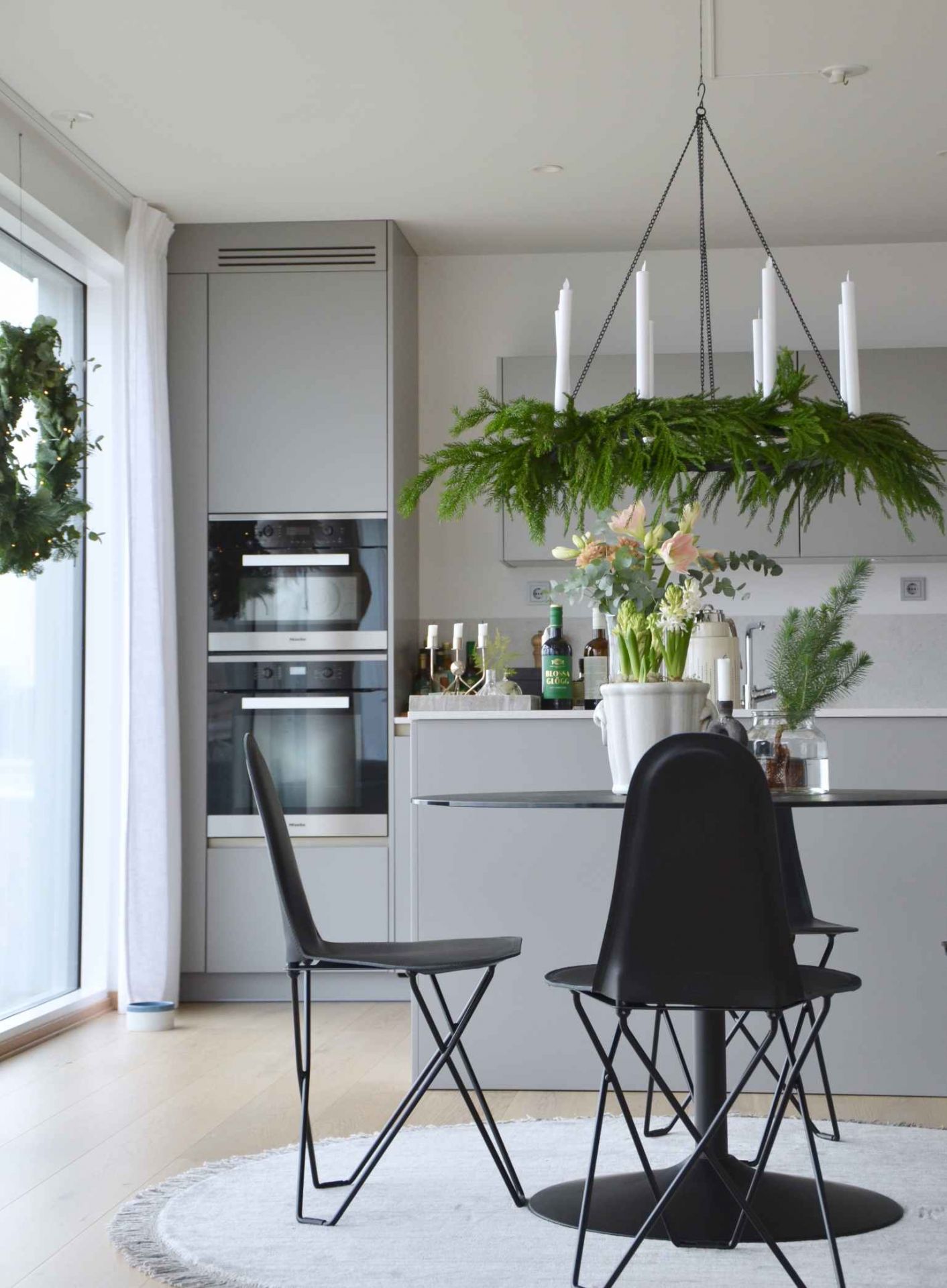 Cactus Stuhl mit Leder bezogen Cuero