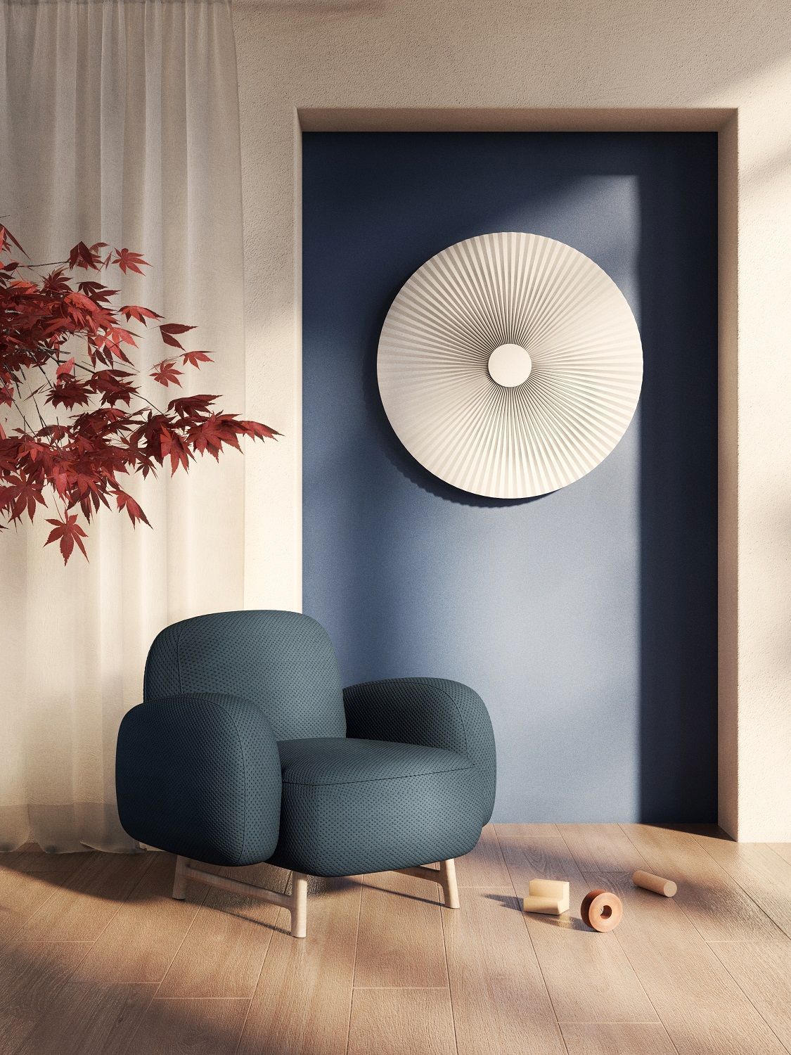 Carmen Wall lamp Wandleuchte 90 cm Hartô 