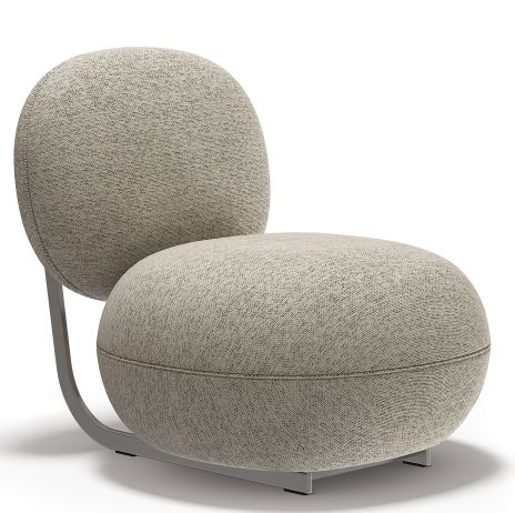 Copper Lounge Chair Sessel Edelstahlgestell NORR11