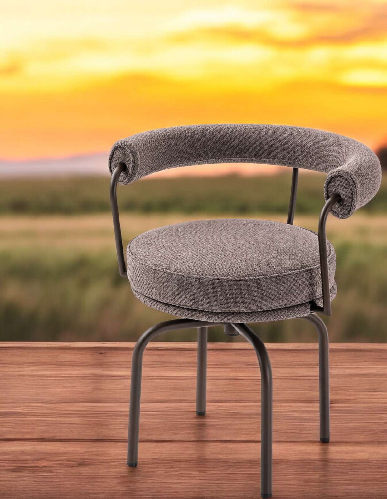 7 Fauteuil Tournant Drehsessel Outdoor Cassina