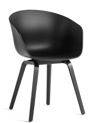 About A Chair AAC22 / AAC 22 Schwarz Stuhl Hay