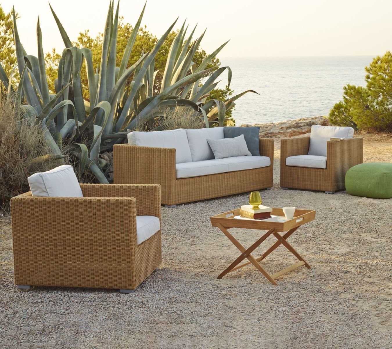 Chester 3-Sitzer Sofa Cane-Line