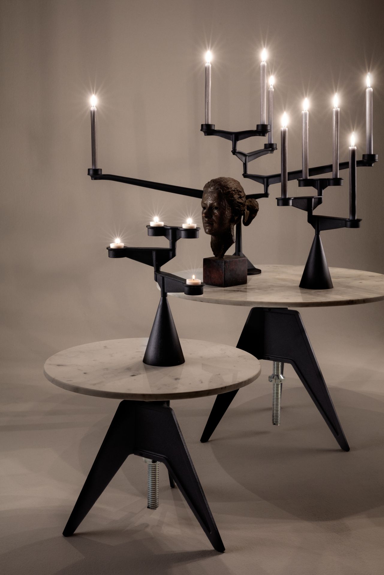 Spin Candelabra Mini Kerzenständer Tom Dixon EINZELSTÜCK