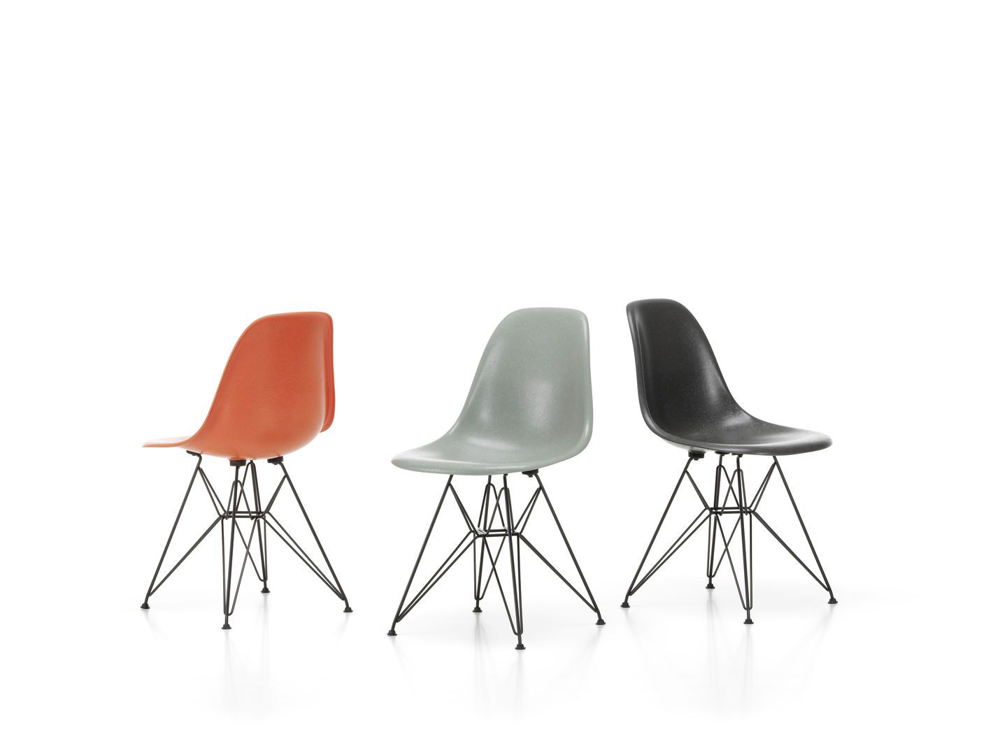 Eames Fiberglass Chair DSR Stuhl Vitra