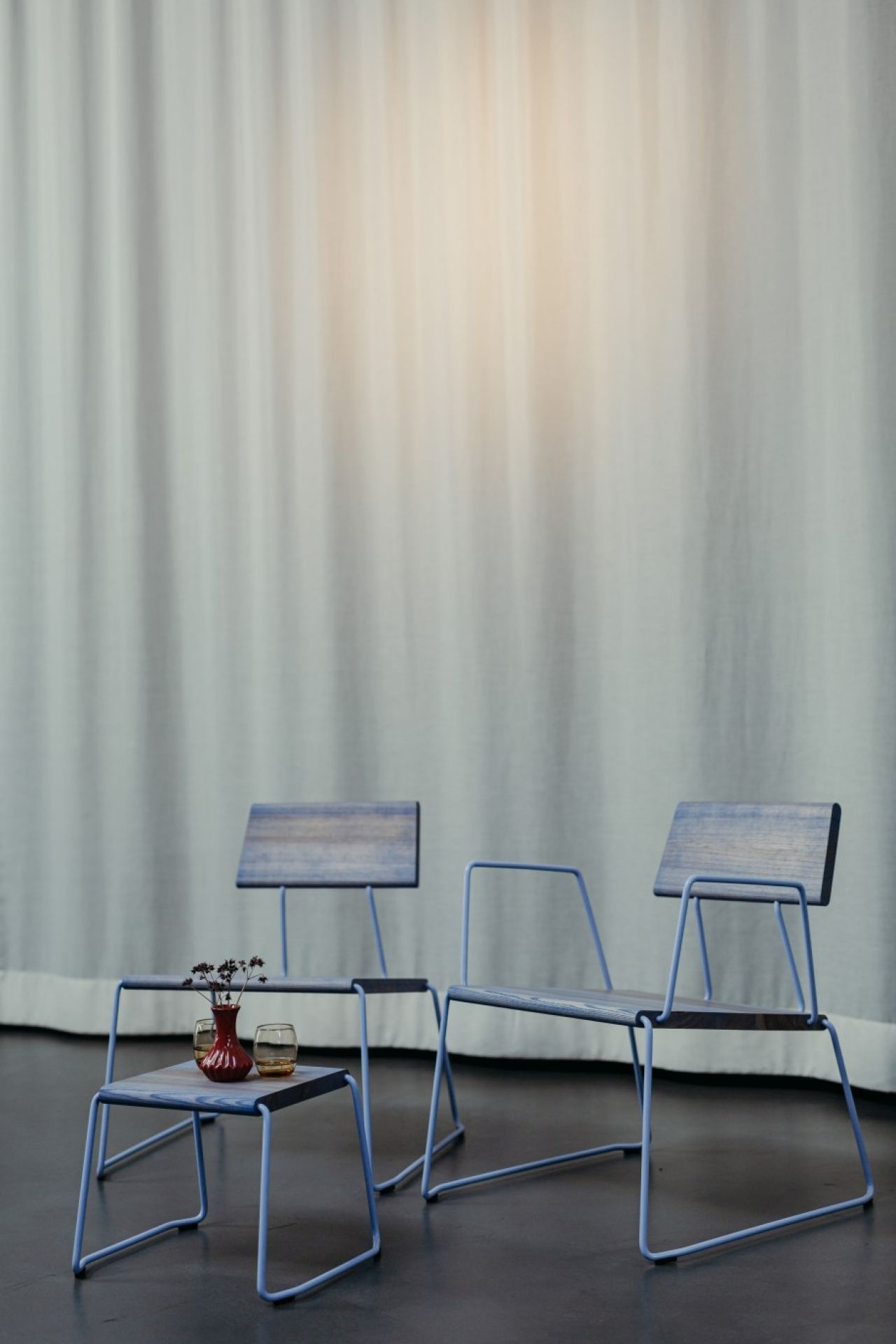 D:008 Loungechair mit Armlehnen Fuchs & Habicht