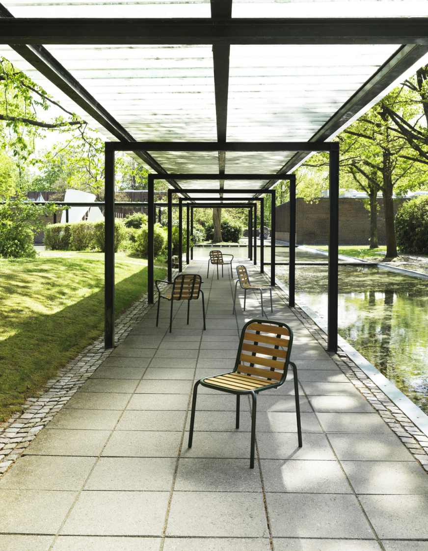 Vig Chair Wood Stuhl Outdoor Normann Copenhagen