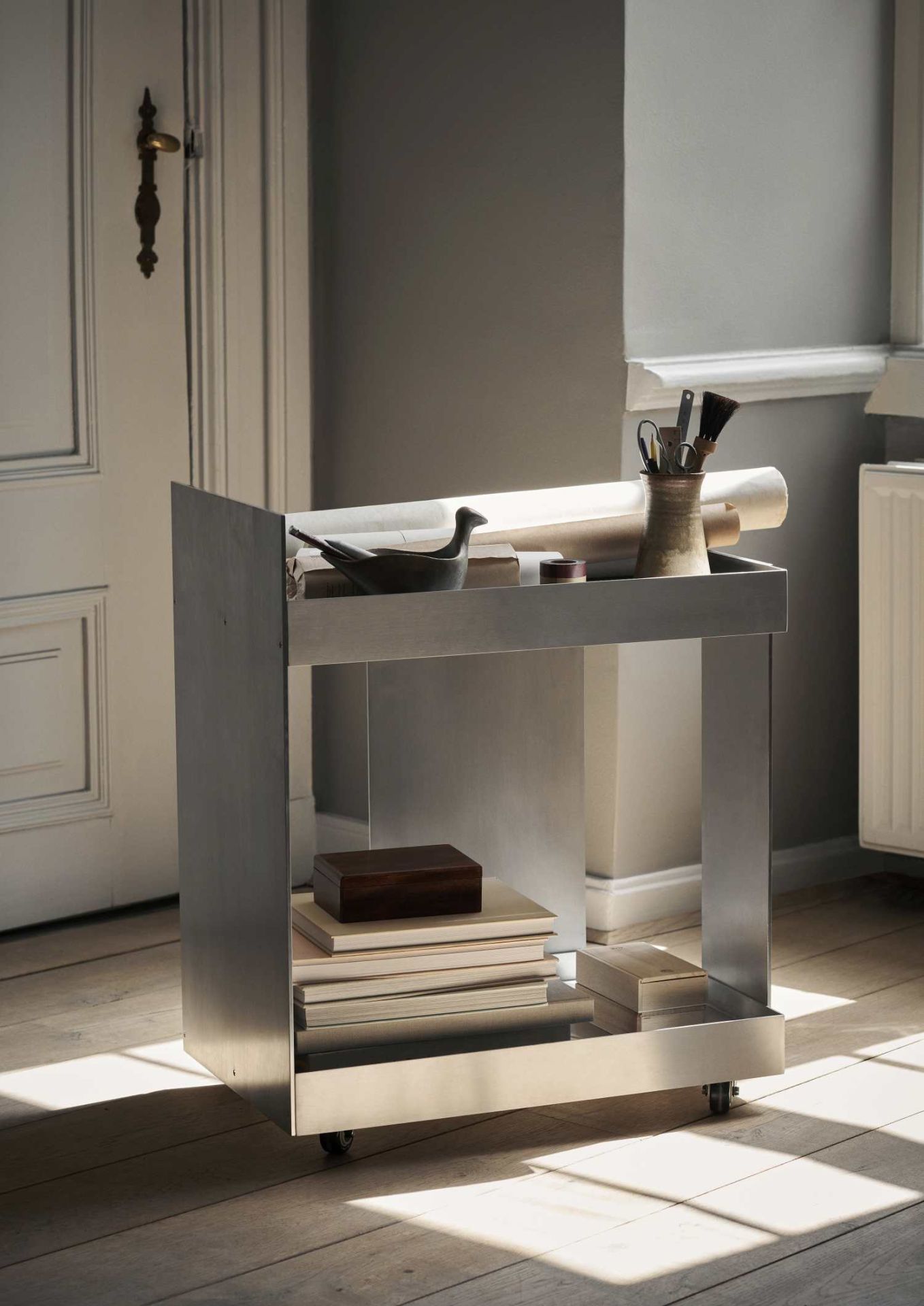Lager Trolley Aluminium Servierwagen Ferm Living