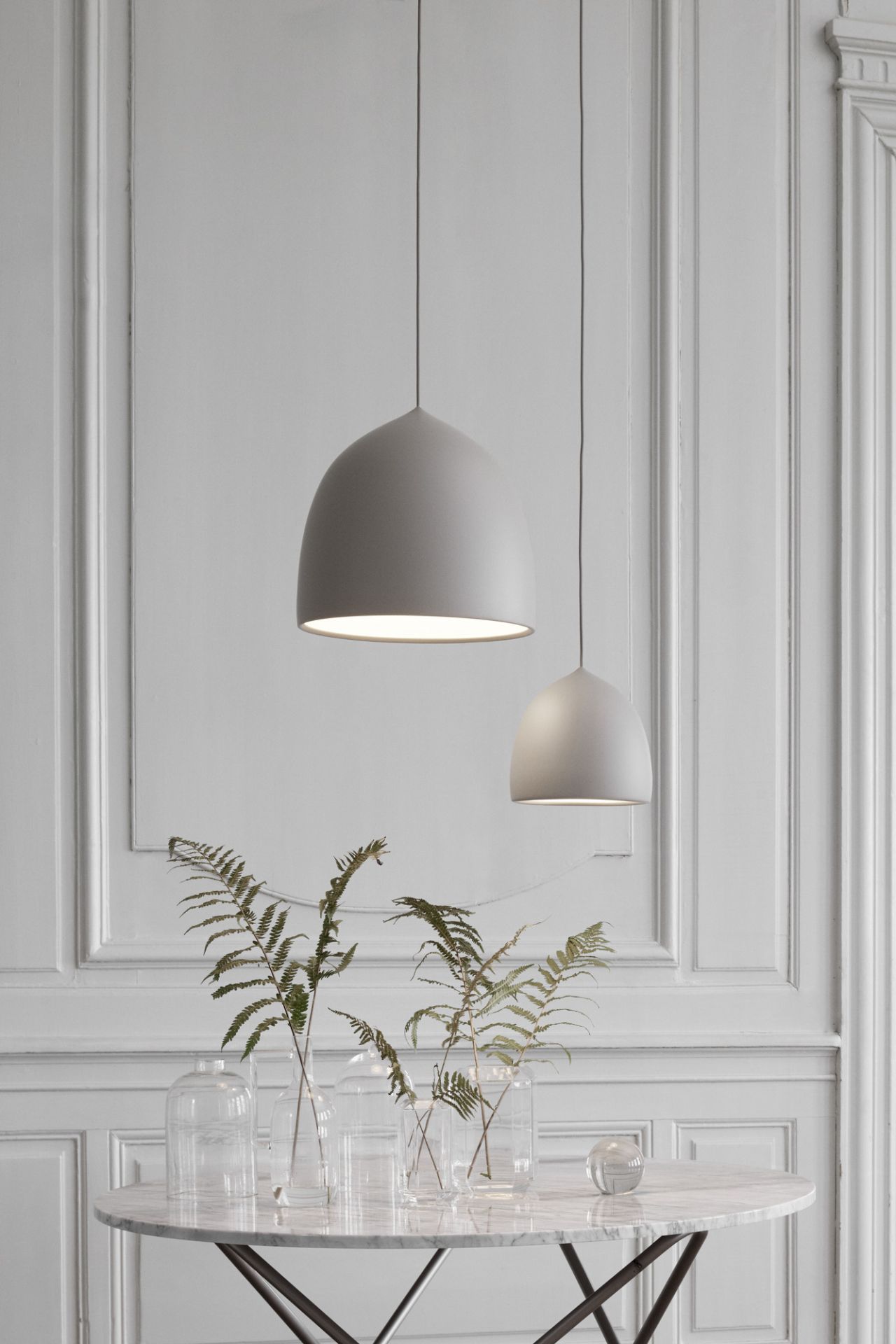 Suspence P1 Pendelleuchte Fritz Hansen Schwarz