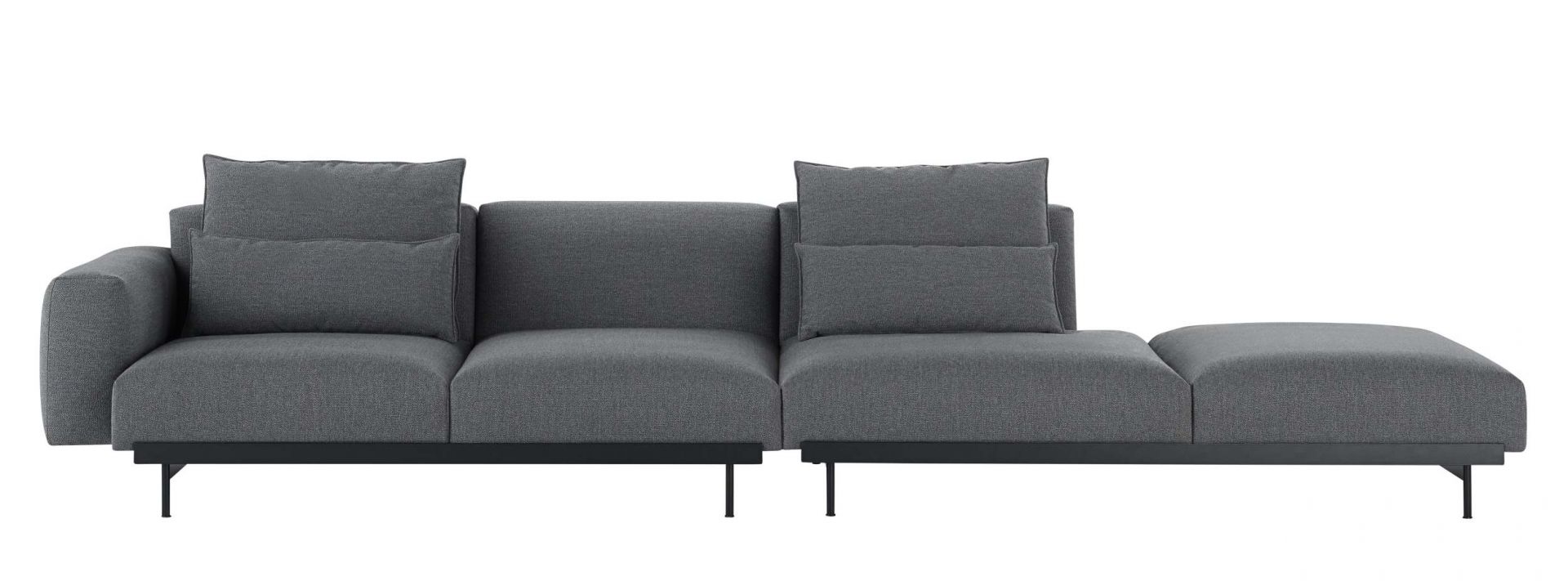 In Situ Modular Sofa 3-Sitzer Chaise Longue Muuto