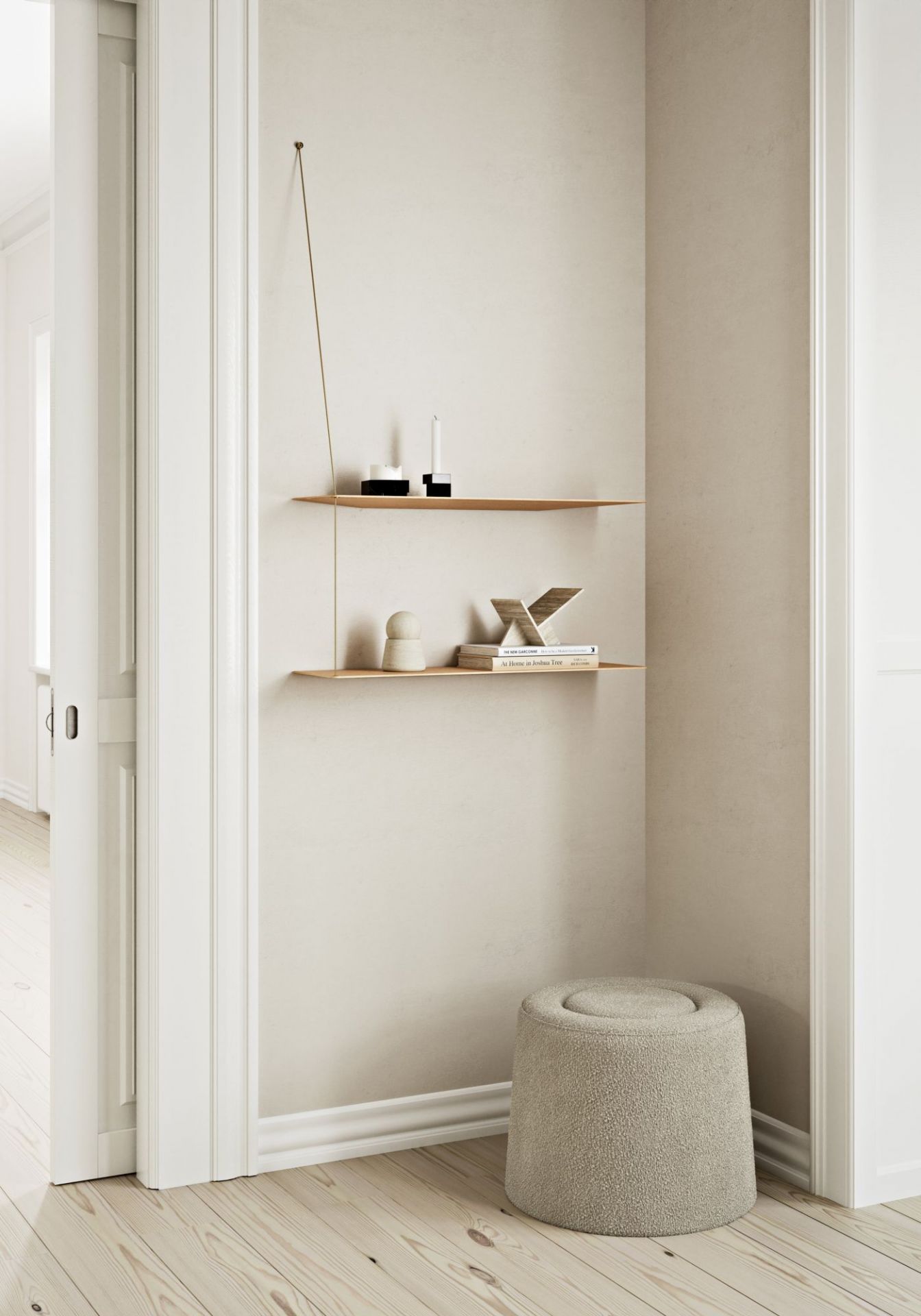 Praline Hocker Ø52cm Woud