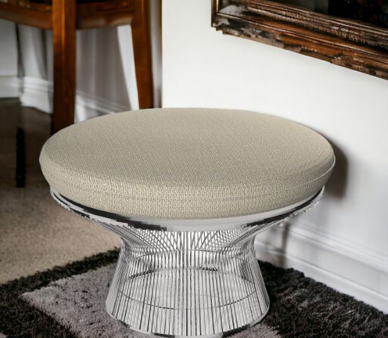 Platner Easy Ottoman Knoll International