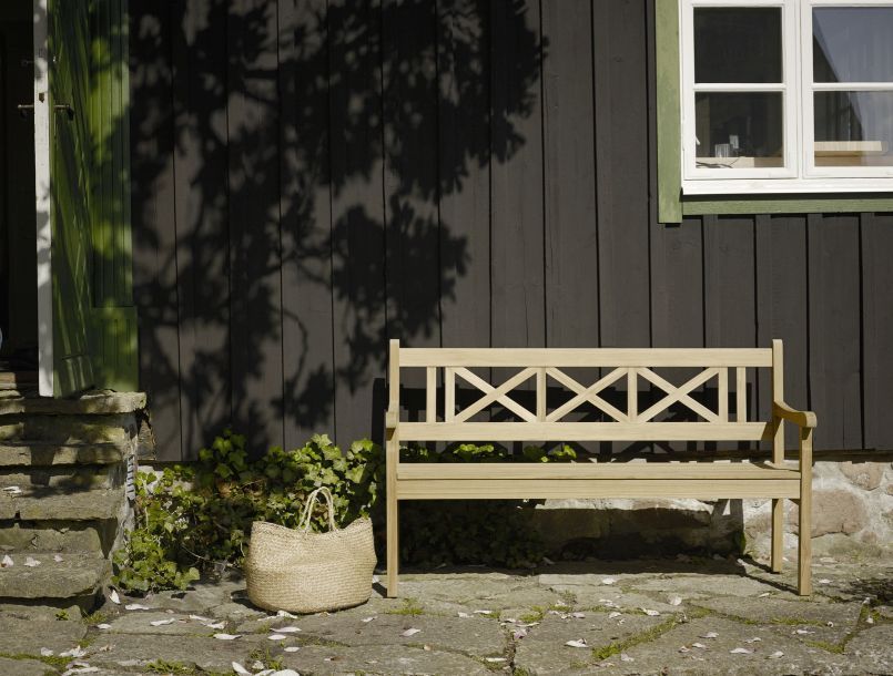 Skagen Bench Gartenbank Outdoor Skagerak by Fritz Hansen