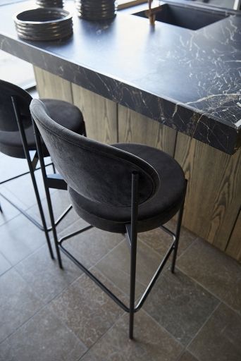 Series 430 Bar Stool Barhocker 75 cm SCHWARZ / REMIX 123 Verpan EINZELSTÜCK