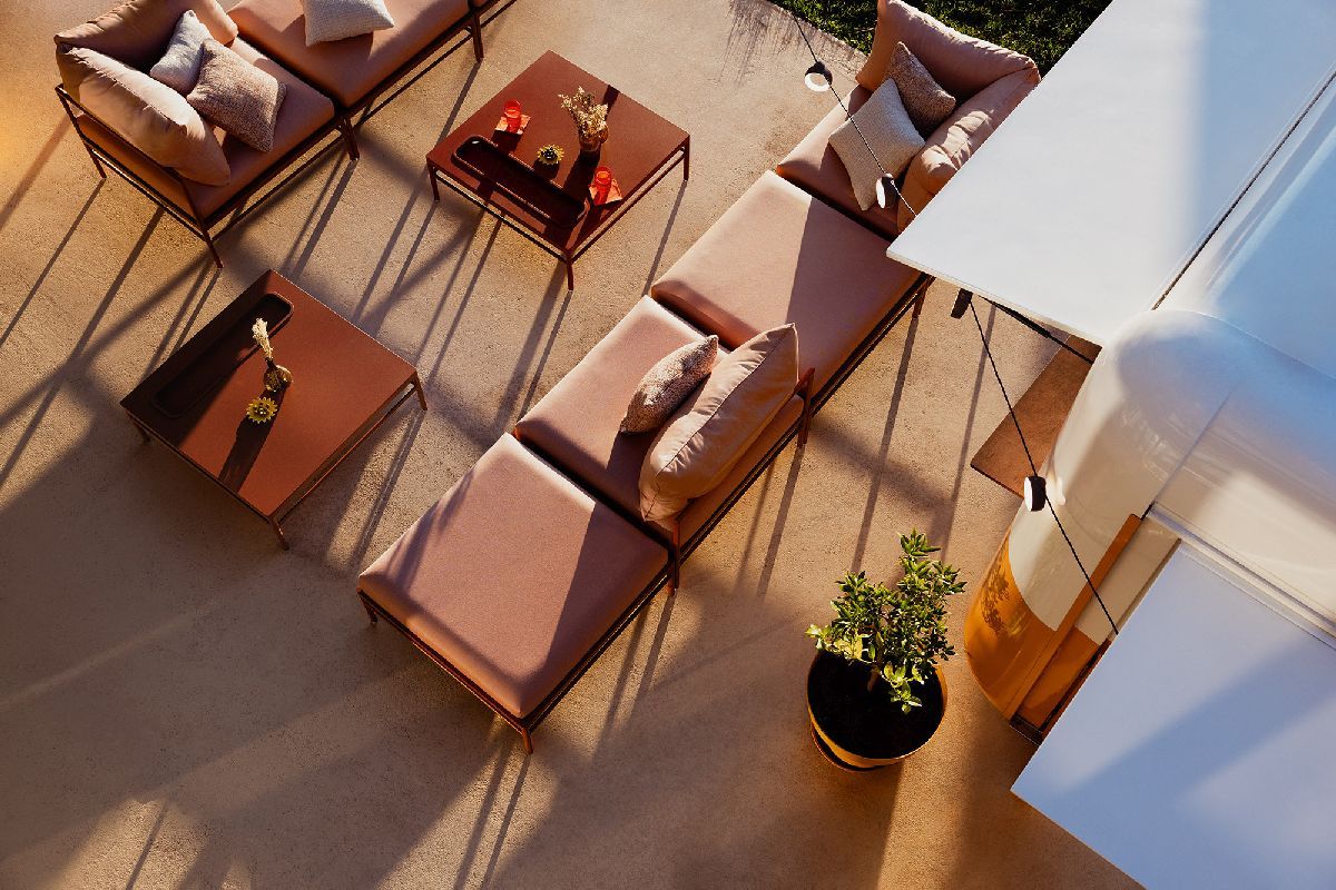 Rivage Lounge Sessel ohne Armlehnen Outdoor Fermob